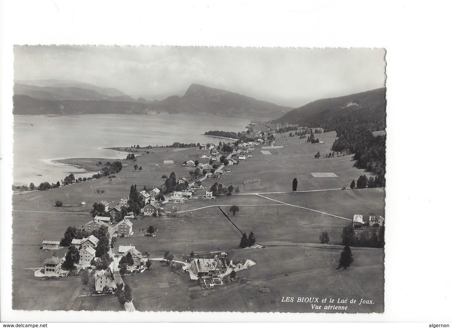 23645 - Vallée De Joux Les Bioux Et Le Lac De Joux Vue Aérienne (format 10 X 15) - L'Abbaye