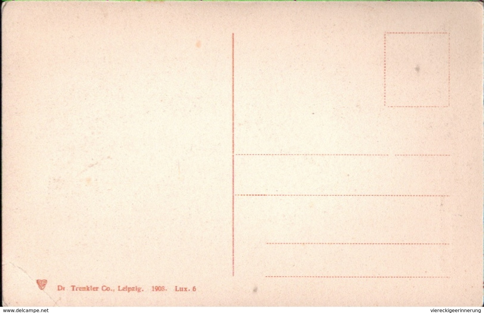 ! Alte Ansichtskarte Luxemburg, Luxembourg, Denkmal Monument Dicks Lentz, Verlag Dr. Trenkler, Leipzig, 1908, Lux. Nr. 6 - Luxemburg - Stad