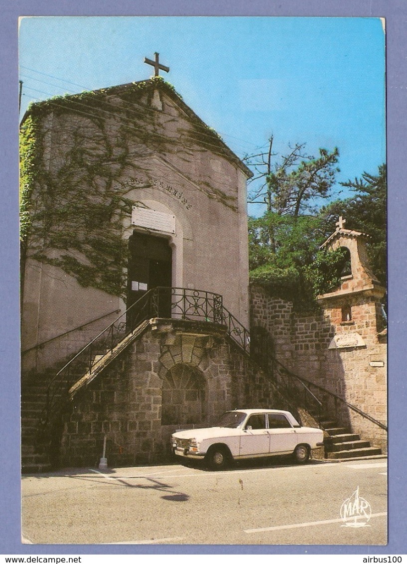 06 - THÉOULE Sur MER ÉGLISE SAINTE GERMAINE - PEUGEOT 304 BERLINE - ZOOM - Passenger Cars