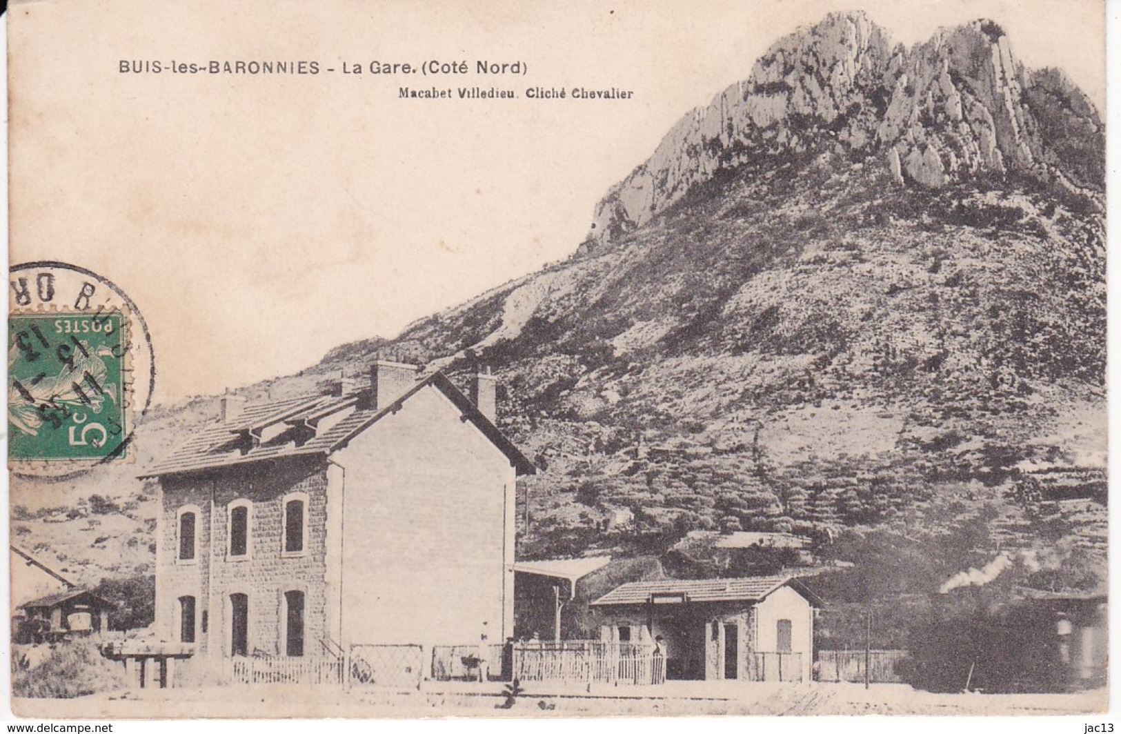 L120C_122 - Buis-les-Baronnies - La Gare, (côté Nord) - Buis-les-Baronnies