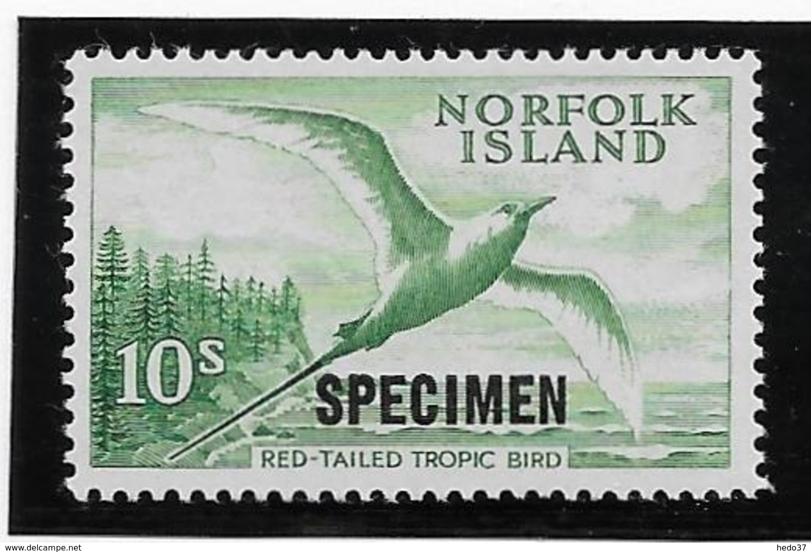 Norfolk N°44 Surchargé SPECIMEN - Oiseaux - Neuf ** Sans Charnière - TB - Norfolk Island