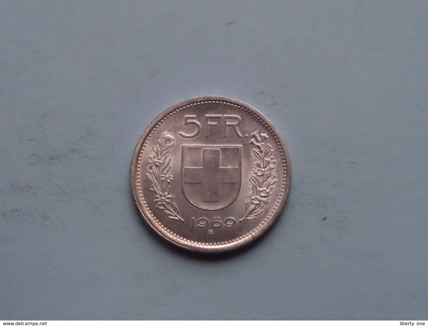 1969 B - 5 Francs ( For Grade / Please See Photo ) ! - Autres & Non Classés