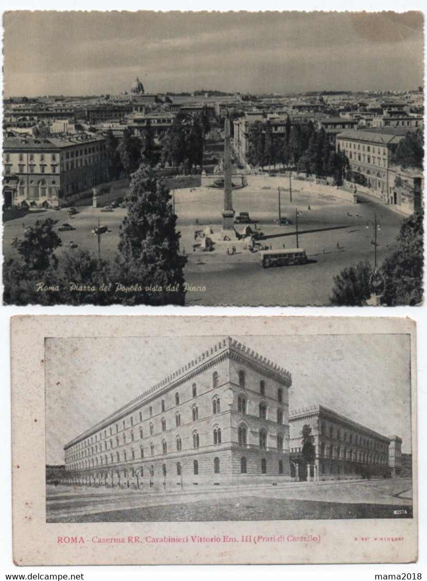 Lot 2 Cartes  Roma - Sammlungen & Lose