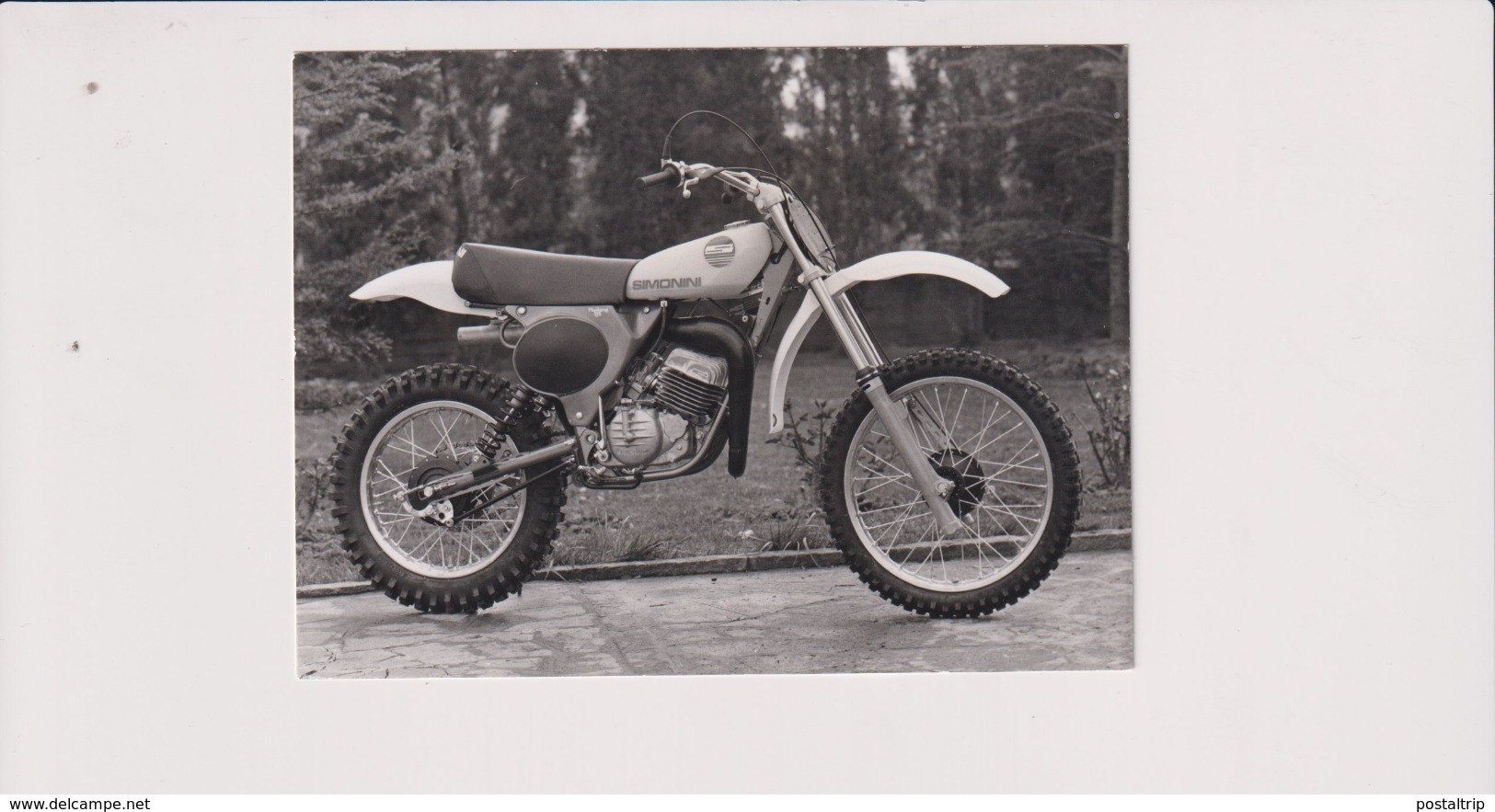 Simonini 125 Mustang +-12cm X 9cm  Moto MOTOCROSS MOTORCYCLE Douglas J Jackson Archive Of Motorcycles - Otros & Sin Clasificación