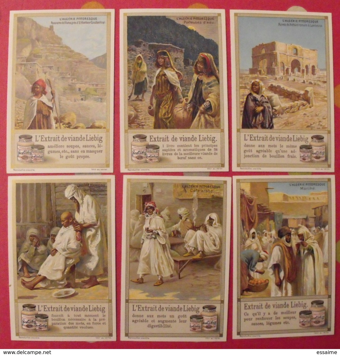 6 Chromo Liebig : L'Algérie Pittoresque. 1911. S 1012. Chromos. - Liebig