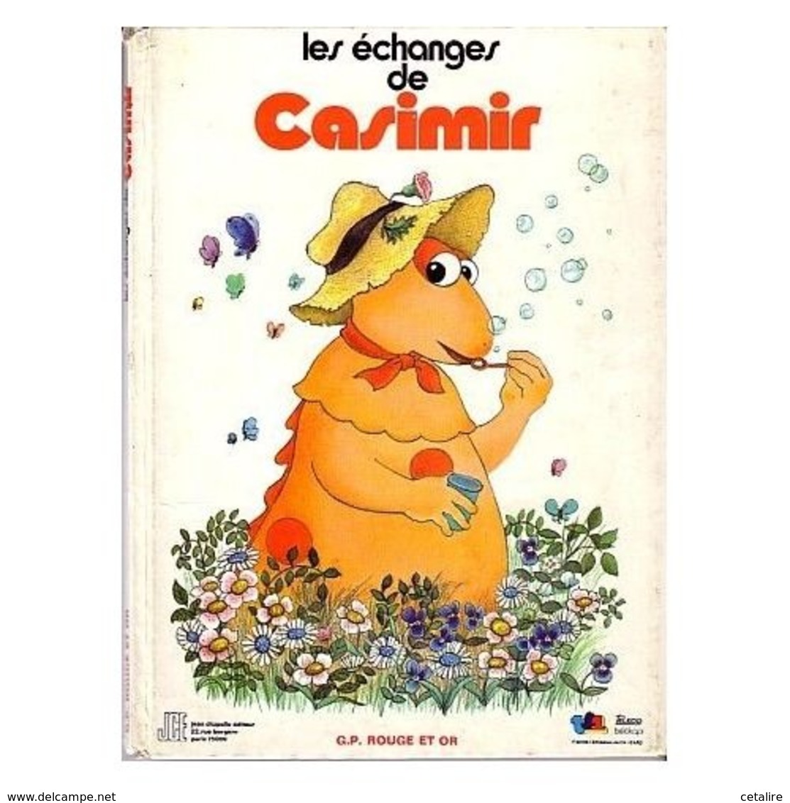 Les Echanges De Casimir  +++BE+++ LIVRAISON GRATUITE - Bibliotheque Rouge Et Or