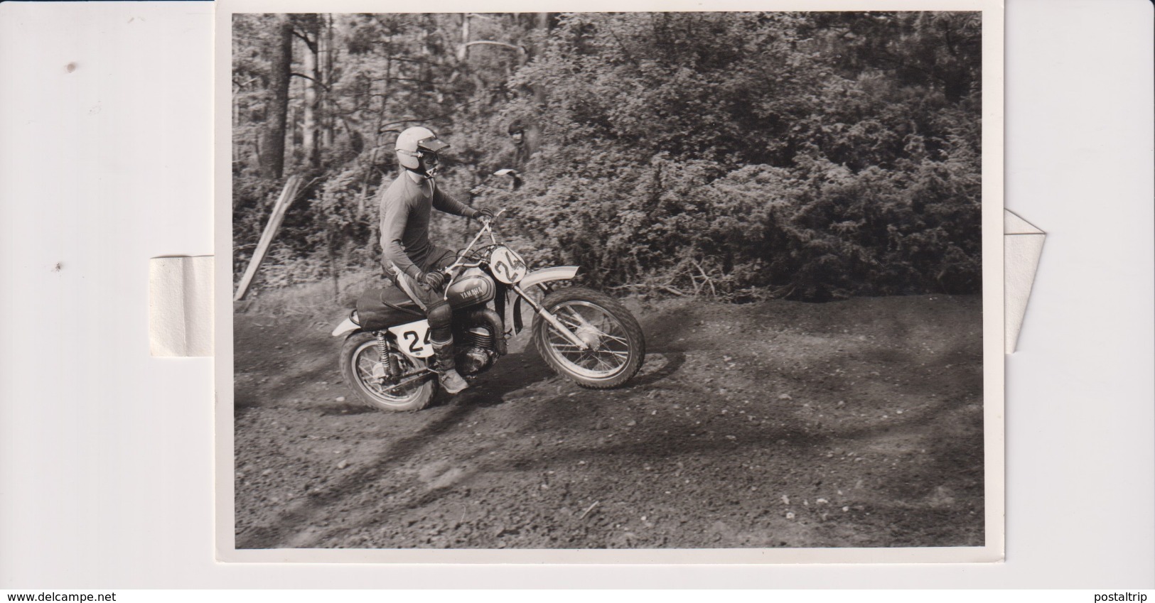 Yamaha125cc +-15cm X 10cm  Moto MOTOCROSS MOTORCYCLE Douglas J Jackson Archive Of Motorcycles - Other & Unclassified