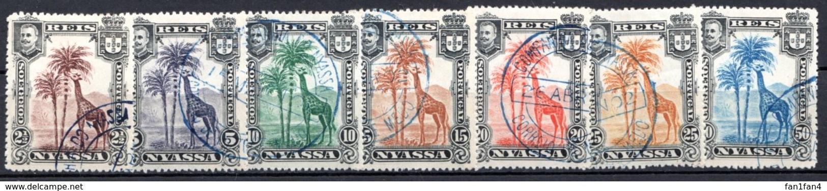 AFRIQUE - NYASSA - (Colonie Portugaise) - 1901 - N° 27 à 39 - (Girafe Et Dromadaires) - Africa (Other)