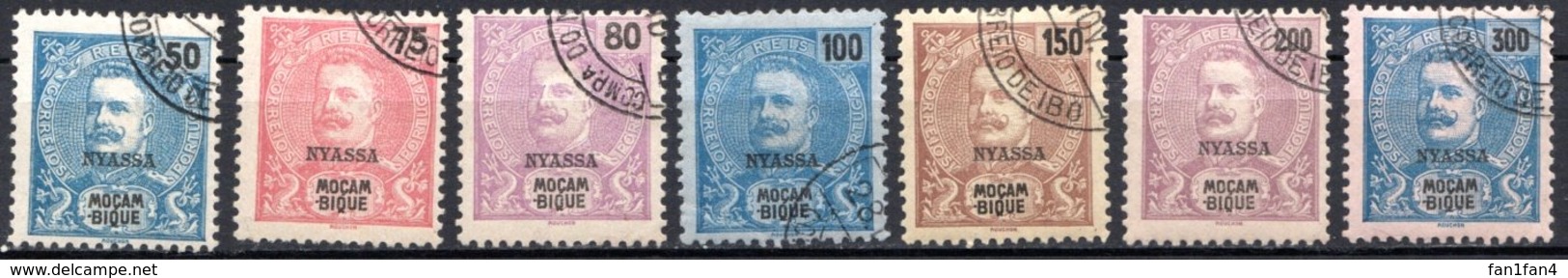 AFRIQUE - NYASSA - (Colonie Portugaise) - 1898 - N° 14 à 26 - (Timbres De Mozambique De 1898 Surchargés) - Altri - Africa