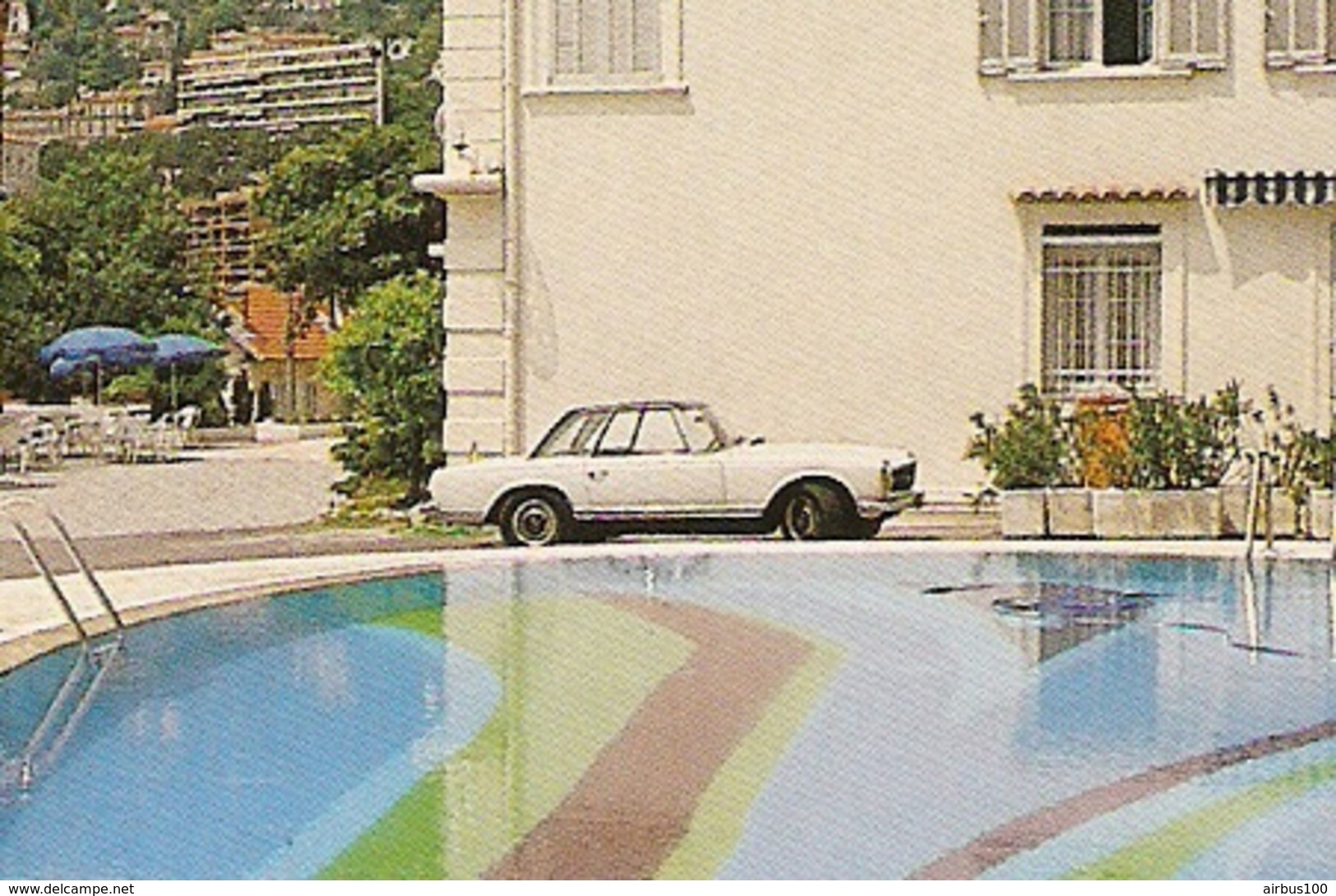 06 - GRASSE - Hôtel Le Victoria Primatour - Coupé Mercédès Pagode - Piscine - Flamme - 2 Scans - - Passenger Cars