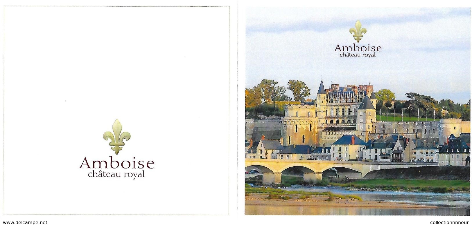 FRANCE CARNET COLLECTOR CHATEAU D AMBOISE PLIE D ORIGINE TB VOIR SCANS - Collectors