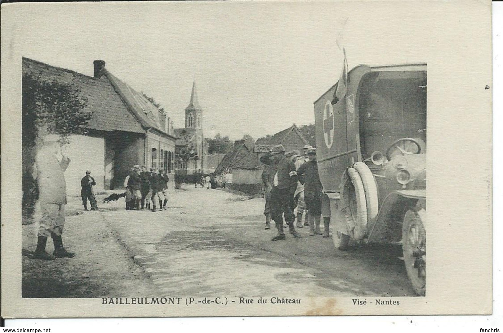 Bailleulmont-Rue Du Chateau - Autres & Non Classés