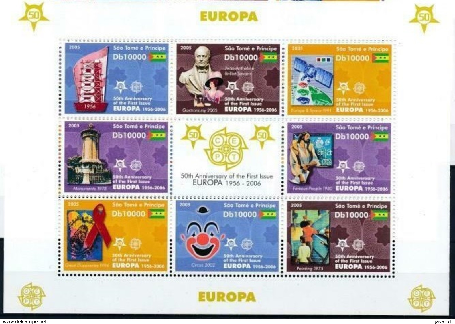 SAO TOME :  EUROPA 2006  (2)   (multiple Items)   MNH - Sao Tome Et Principe