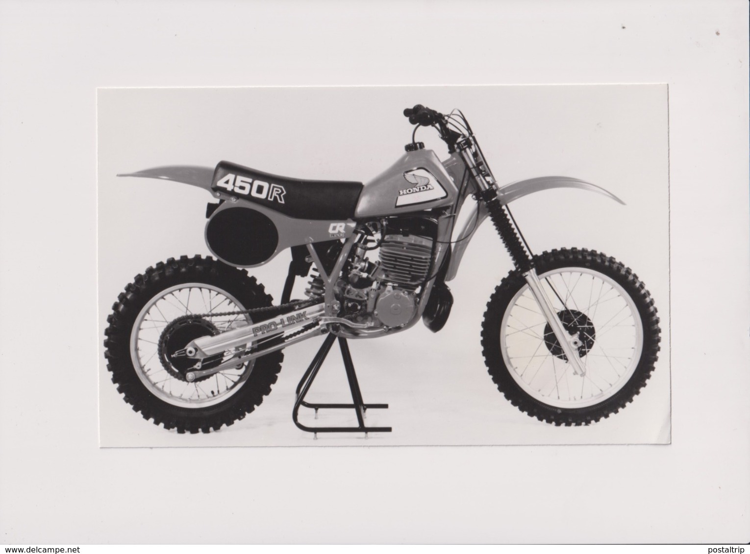 Honda 450R +-22cm X 14cm  Moto MOTOCROSS MOTORCYCLE Douglas J Jackson Archive Of Motorcycles - Otros & Sin Clasificación