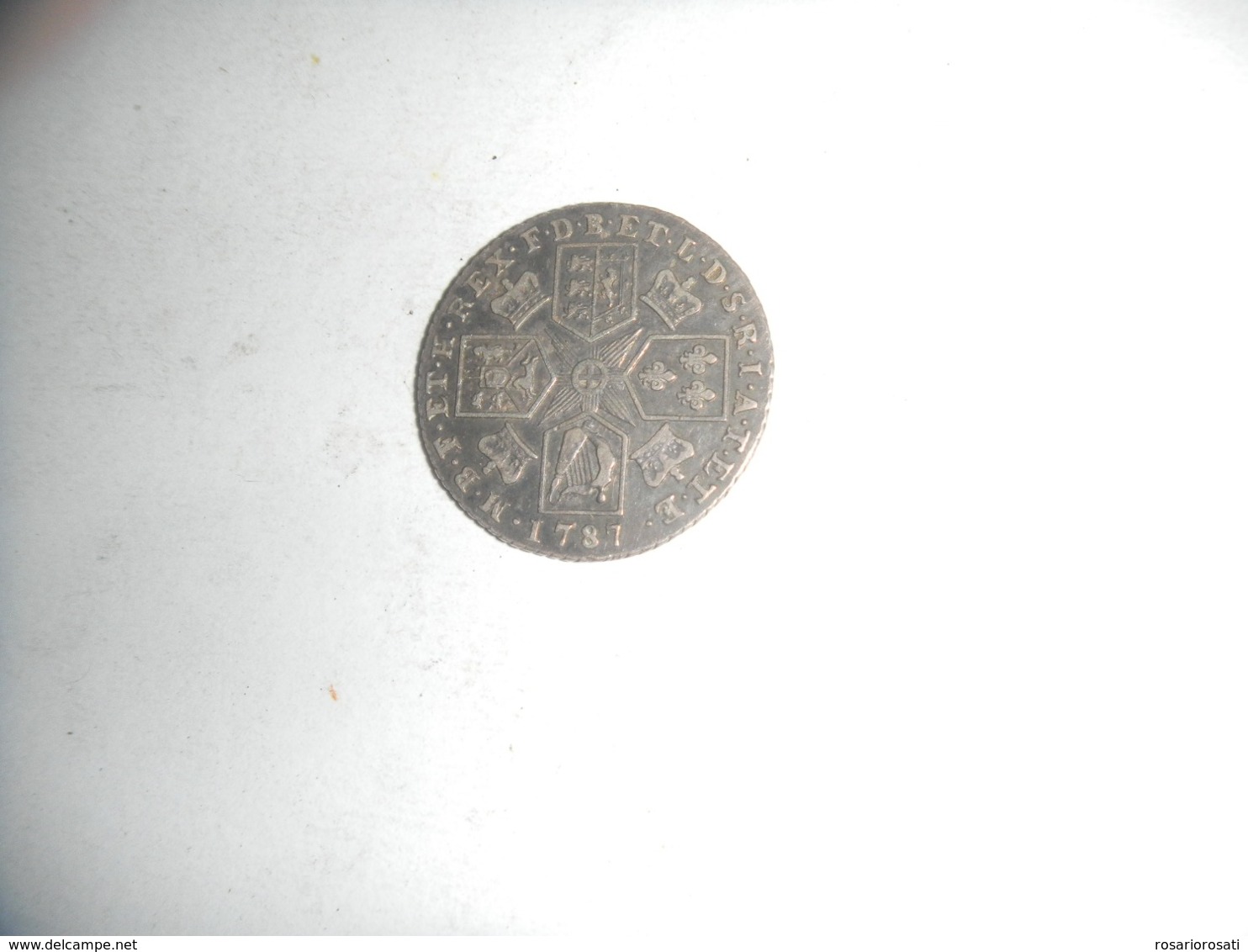 Moneta  Argento    GIORGIO III1787 - I. 1/2 Crown