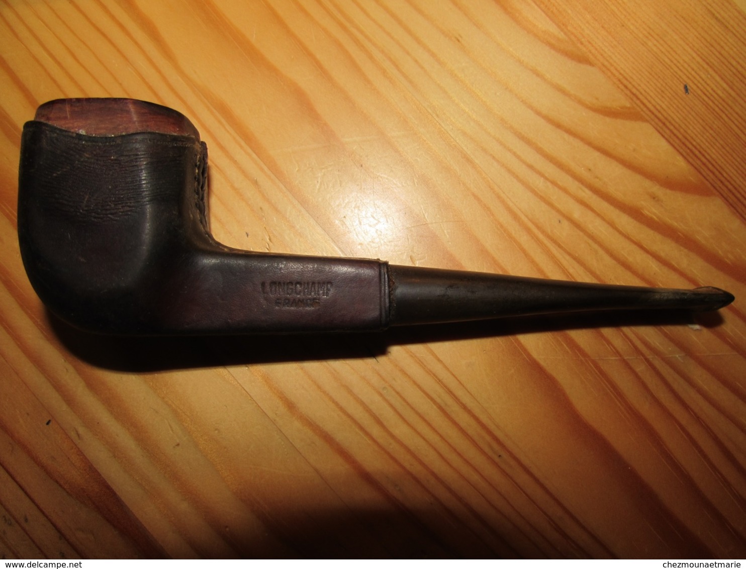 PIPE HABILLAGE CUIR LONGCHAMP - Bruyerepfeifen