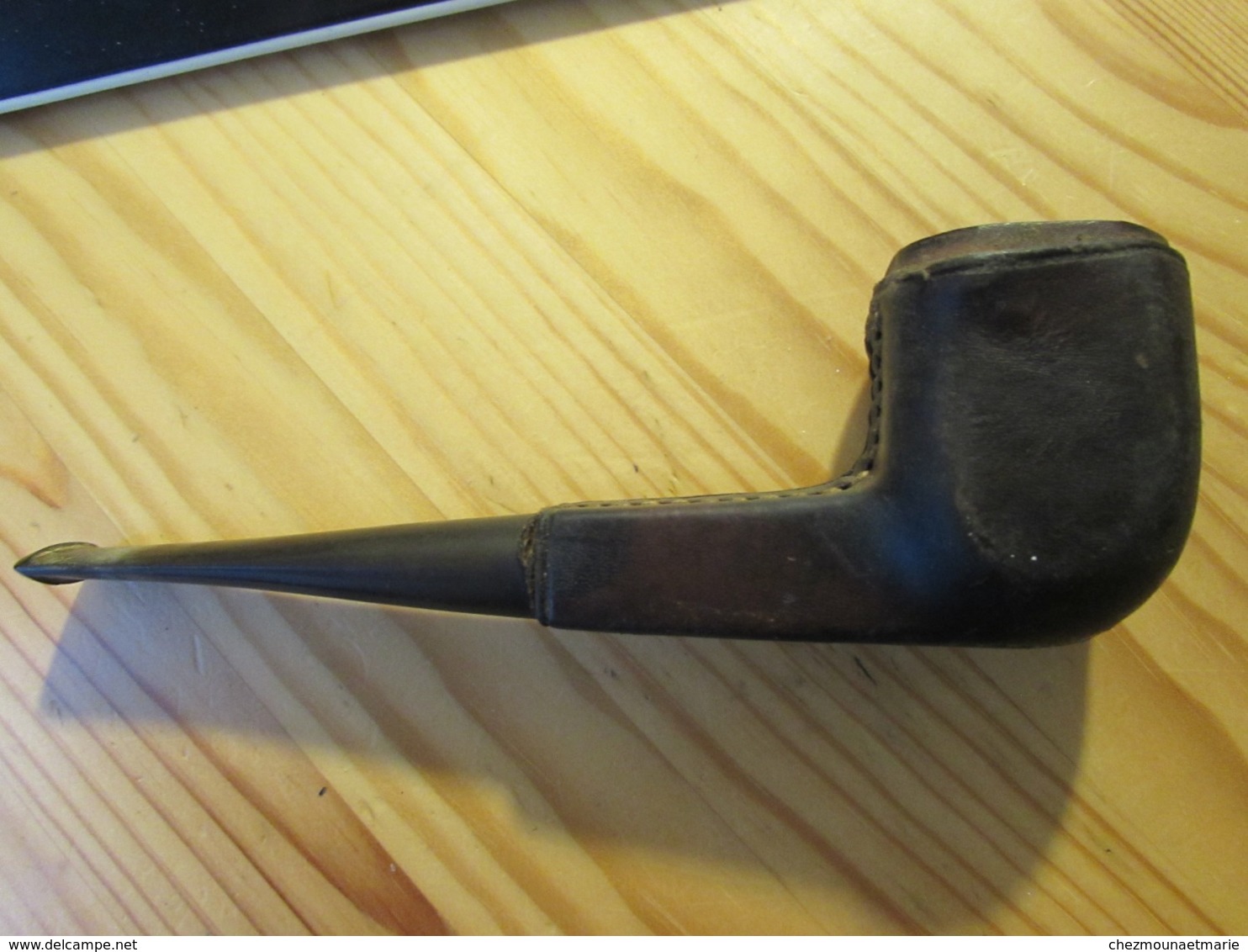 PIPE HABILLAGE CUIR LONGCHAMP - Bruyerepfeifen