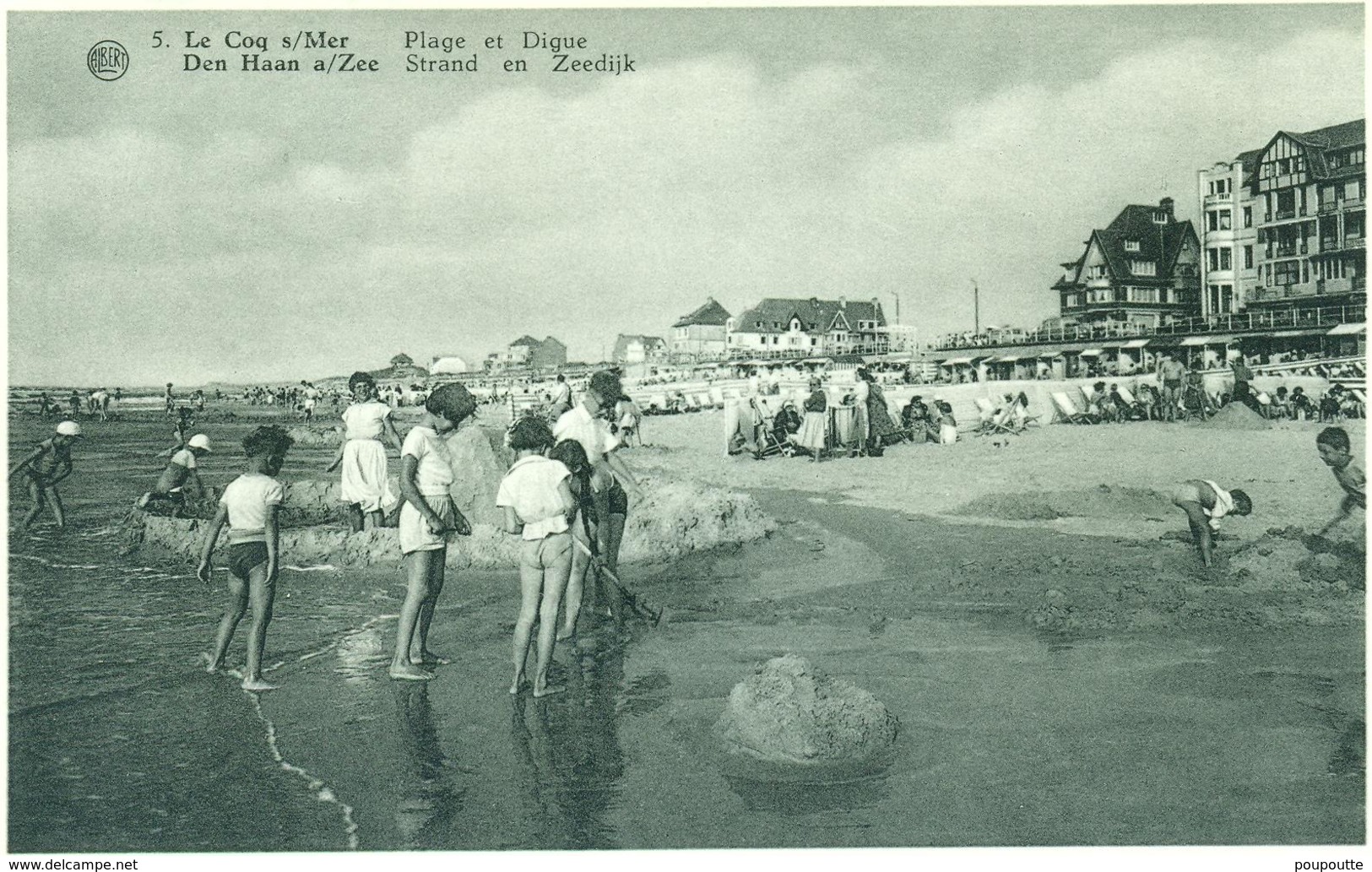 COQ S/ Mer. Plage Et Digue. - De Haan