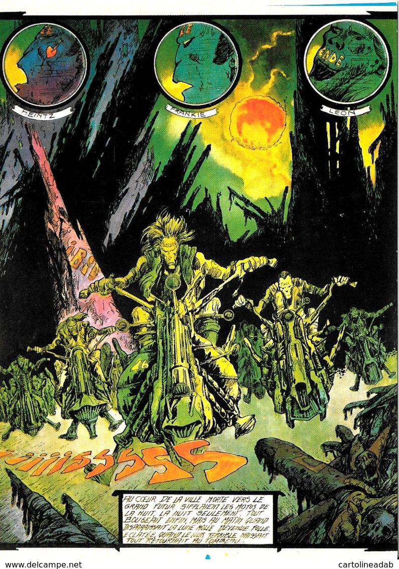 [MD3998] CPM - FUMETTI - H 56 - ILLUSTRATEURS - EXTRAIT DE L'ALBUIM LA NUIT 1976 PAR PHILIPPE DRUILLET - PERFETTA - NV - Fumetti