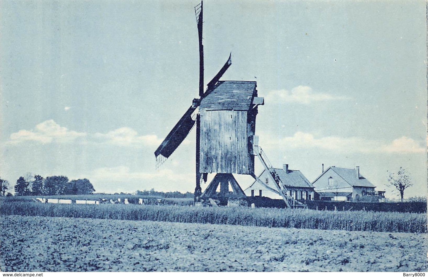 Windmolen Molen Windmill Moulin Au Vent Handaardmolen Te Verden  Nederland   Barry 1058 - Windmolens
