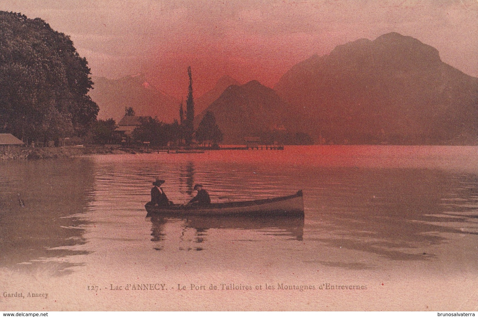 LAC D'ANNECY - Le Port De Talloires Et Les Montagnes D'Entrevernes - Annecy