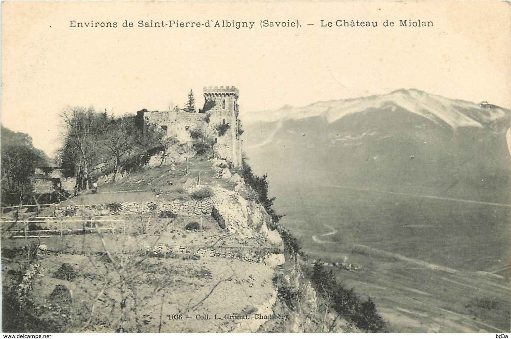 73 - SAINT PIERRE D'ALBIGNY - LE CHATEAU DU MIOLAN - Saint Pierre D'Albigny