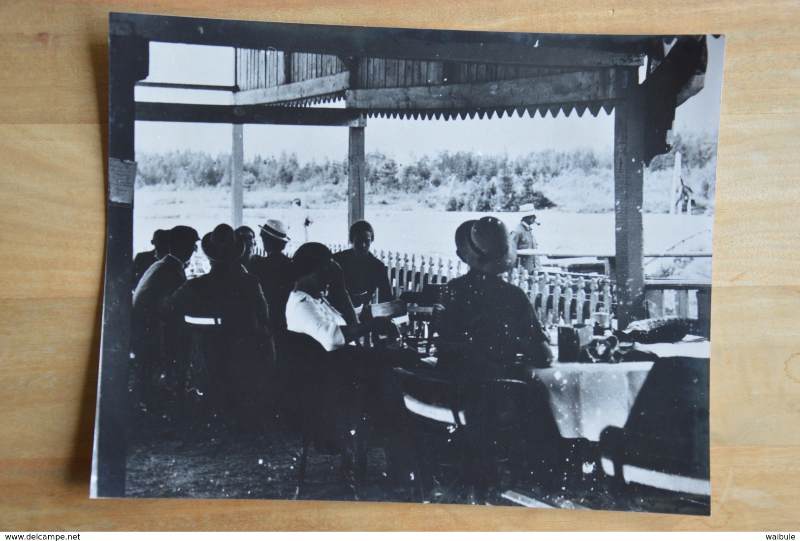 Spa  "stand" De Tir (vieille Photo (reproduction?) 24 X 30) - Krieg, Militär