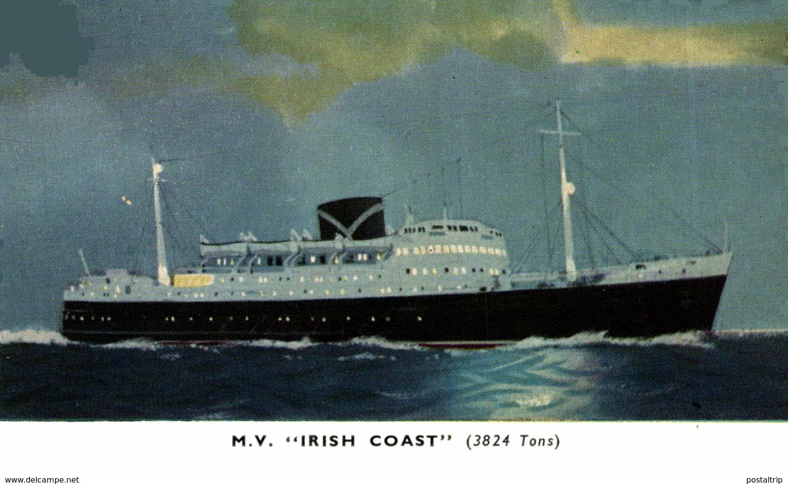 M.V. IRISH COAST Orion, Orient Line. CARGO SHIP - Steamers