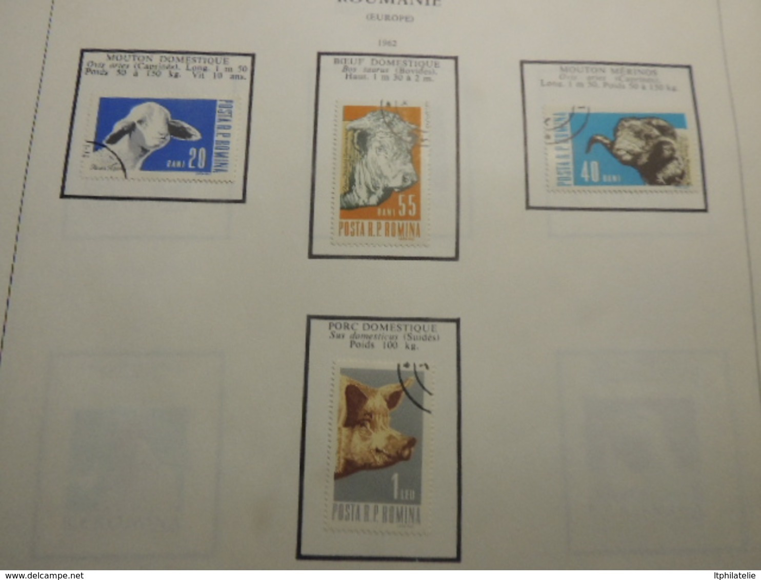 TIMBRES THEMATIQUES ANIMAUX  RUSSIE  ROUMANIE TURQUIE NEUFS*  ET OBLITERES PARFAIT  ETAT