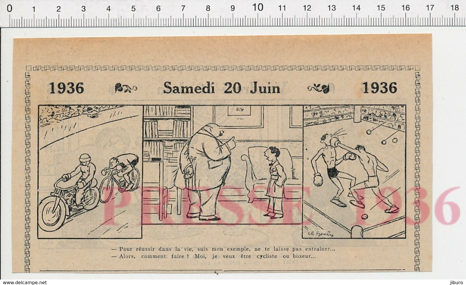 2 Scans Humour Cartomancienne Jeu De Cartes Voyante Perroquet Bas En Soie Sport Vélo Cyclisme Sur Piste Boxe Ring 226MB - Unclassified