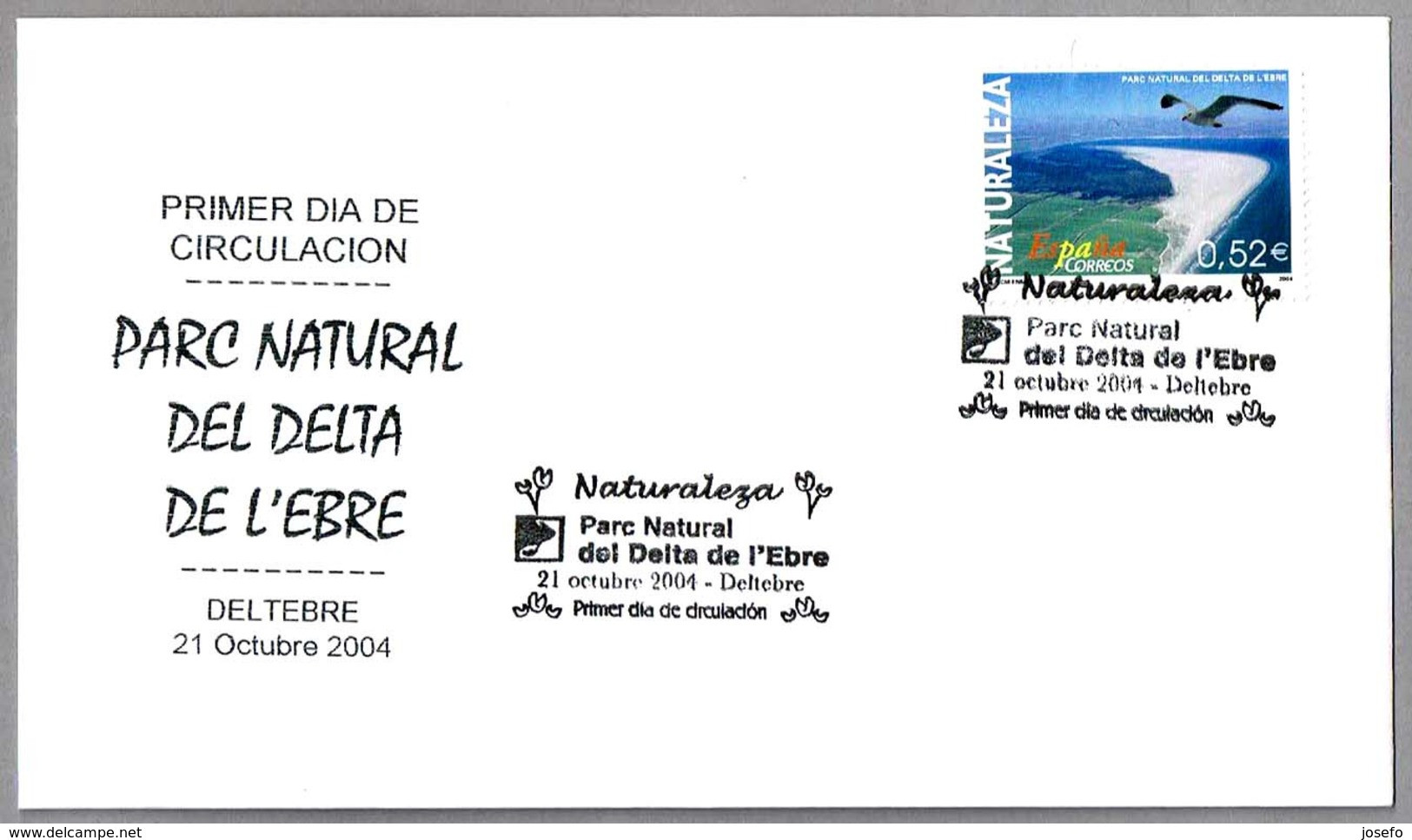 PARQUE NATURAL DEL DELTA DEL EBRO - NATURAL PARK. SPD/FDC Deltebre, Tarragona, 2004 - Protección Del Medio Ambiente Y Del Clima