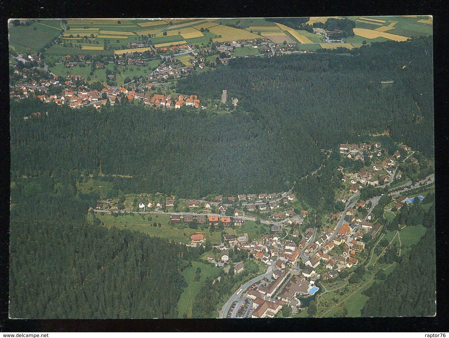 CPM Allemagne ZAVELSTEIN Vue Aérienne - Bad Teinach