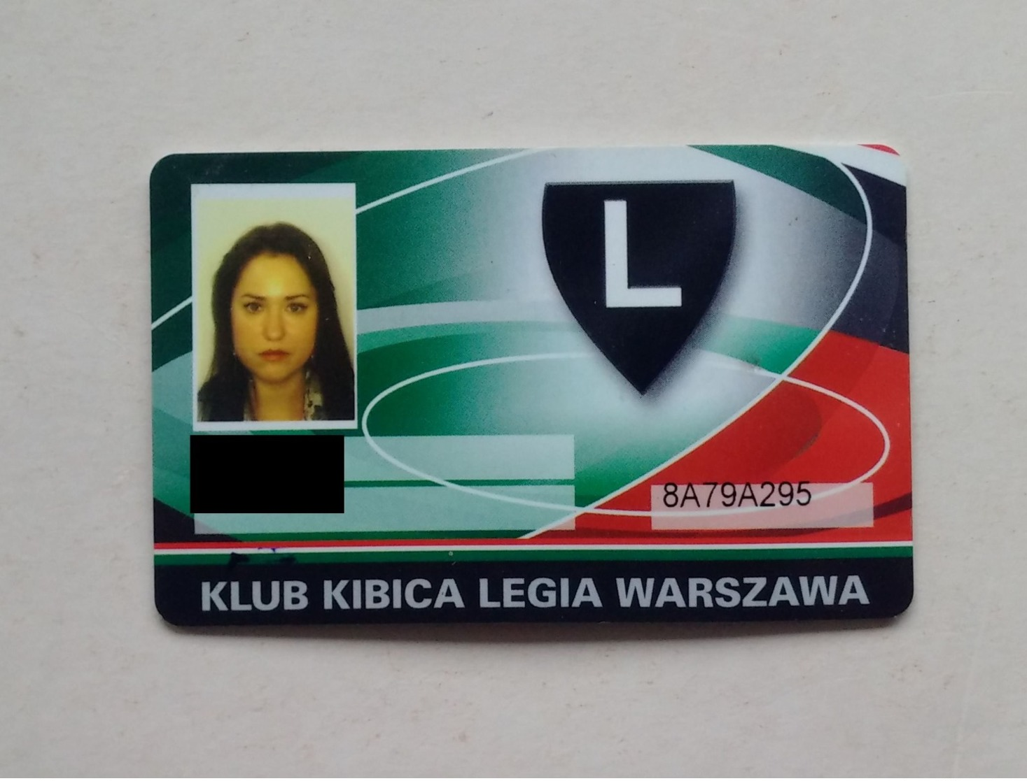 Poland Pologne Legia Warszawa Fan Club Card Carte Football Soccer - Otros & Sin Clasificación