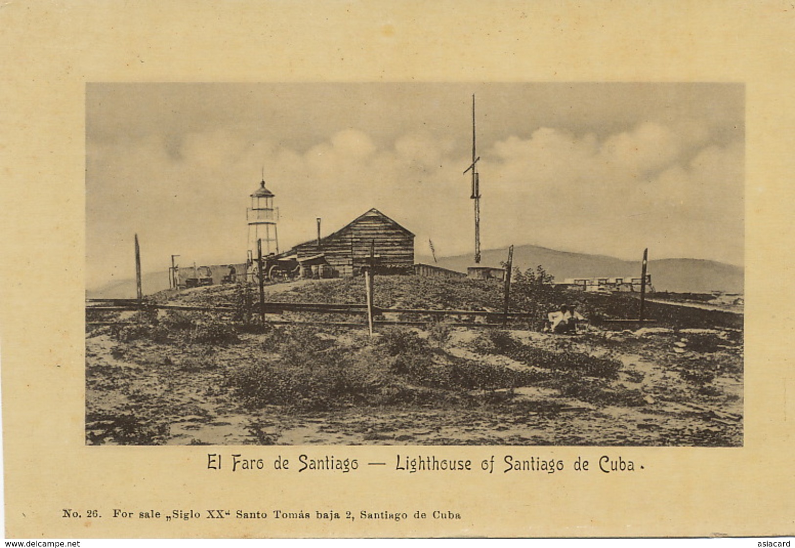 El Faro De Santiago . Lighthouse . Phare . No Postcard Back - Cuba