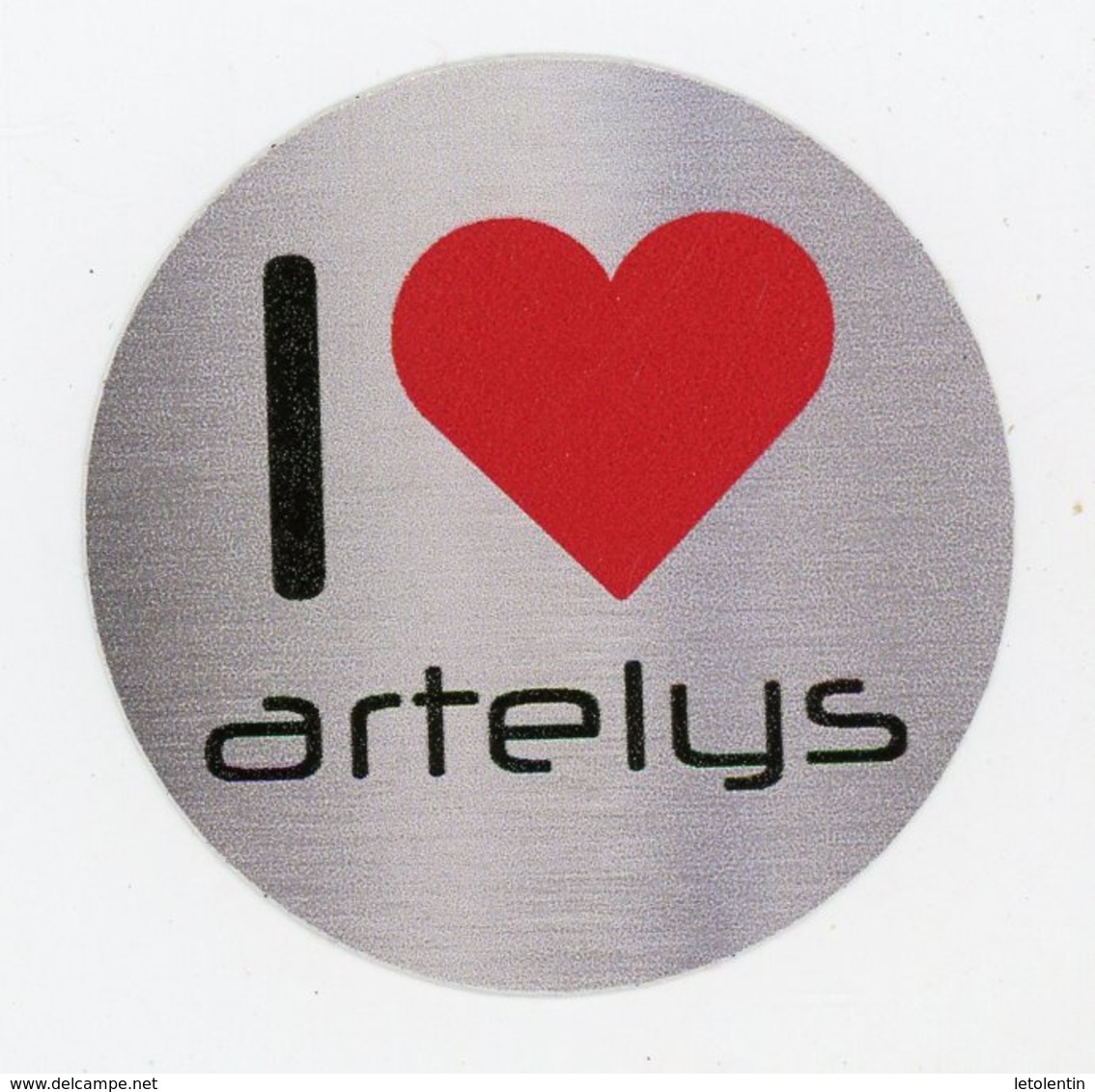 AUTOCOLLANT :  ARTELYS (5 CM) - Stickers