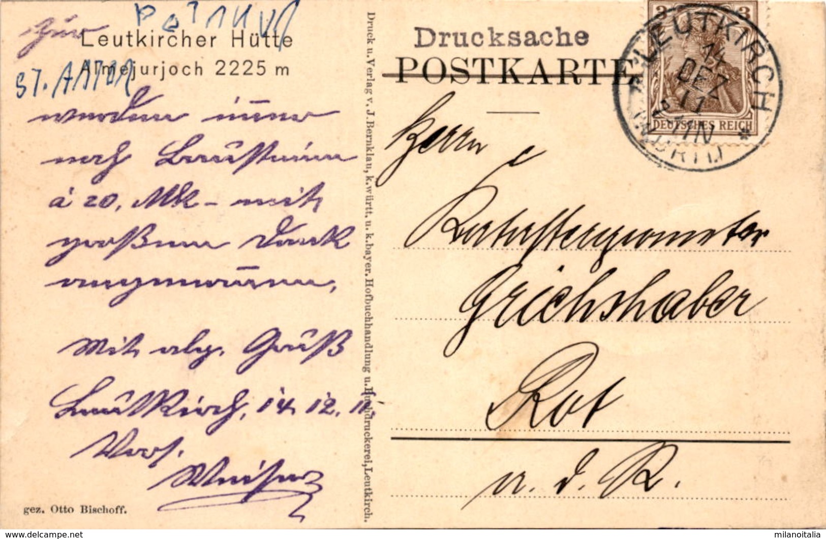 Leutkircherhütte * 14. Dez. 1911 - St. Anton Am Arlberg