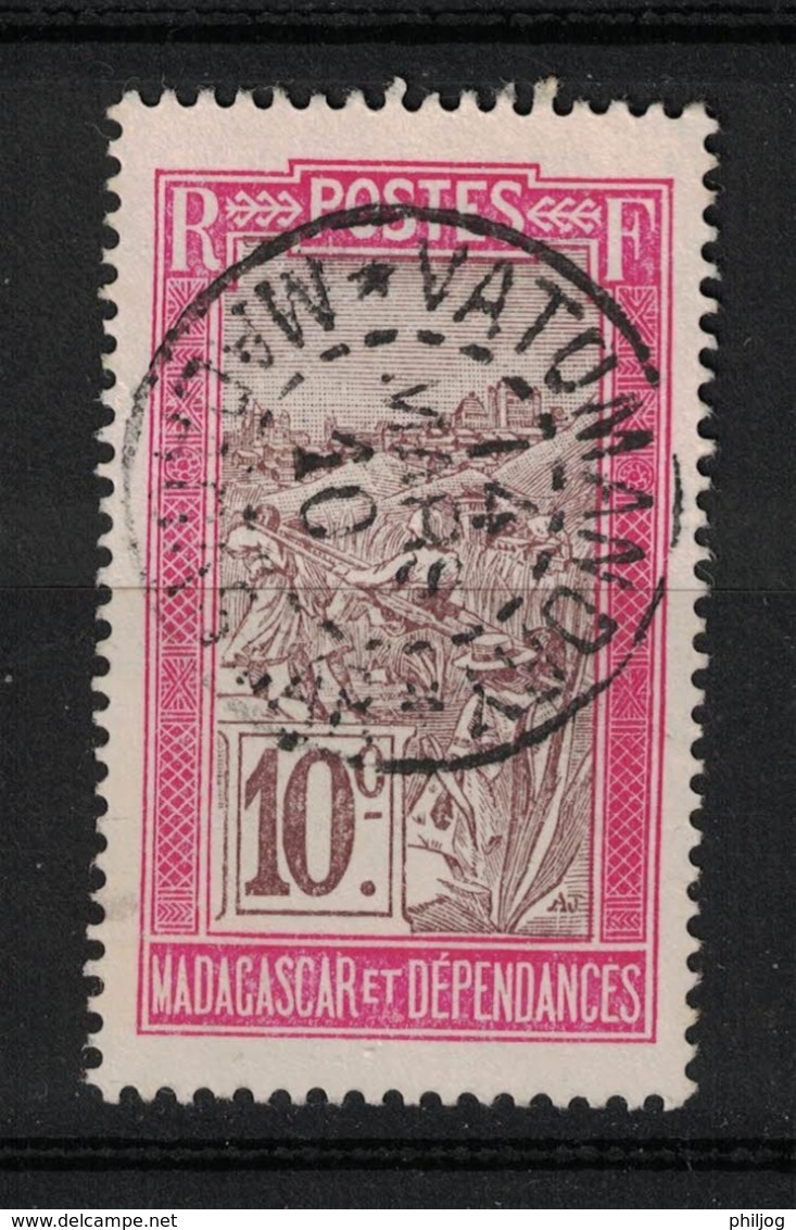 MADAGASCAR - Yvert 98 Oblitéré VATOMANDRY - Scott#84 - Gebruikt