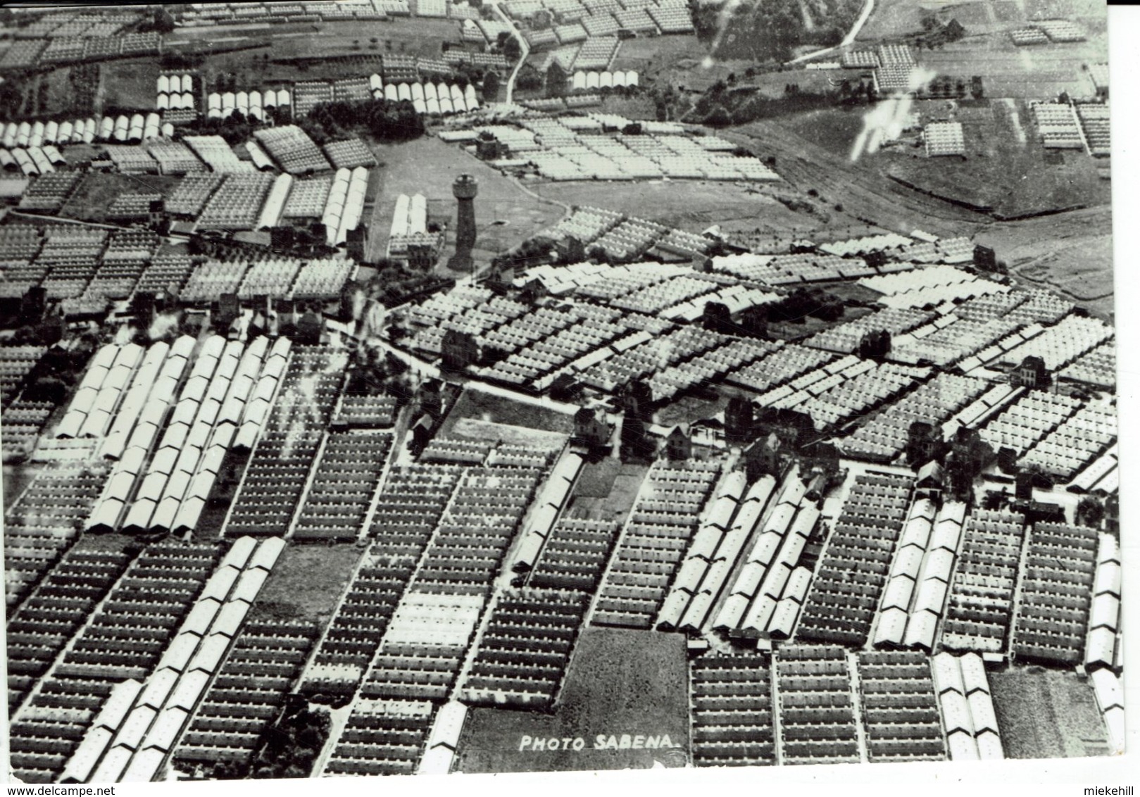 HOEILAART-LUCHTZICHT VAN HET GLAZENDORP-SERRES-VILLAGE DE VERRE-PHOTO AERIENNE SABENA - Hoeilaart