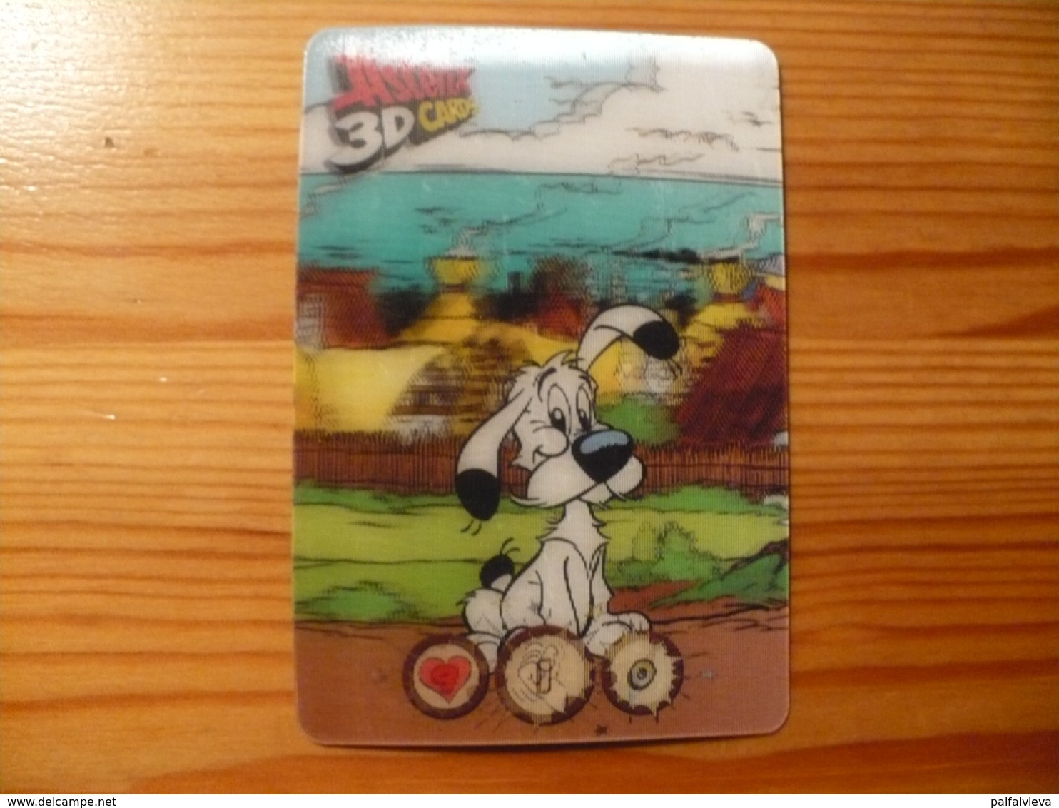 Asterix - Lenticular (3D) Card From Hungary - Sonstige & Ohne Zuordnung