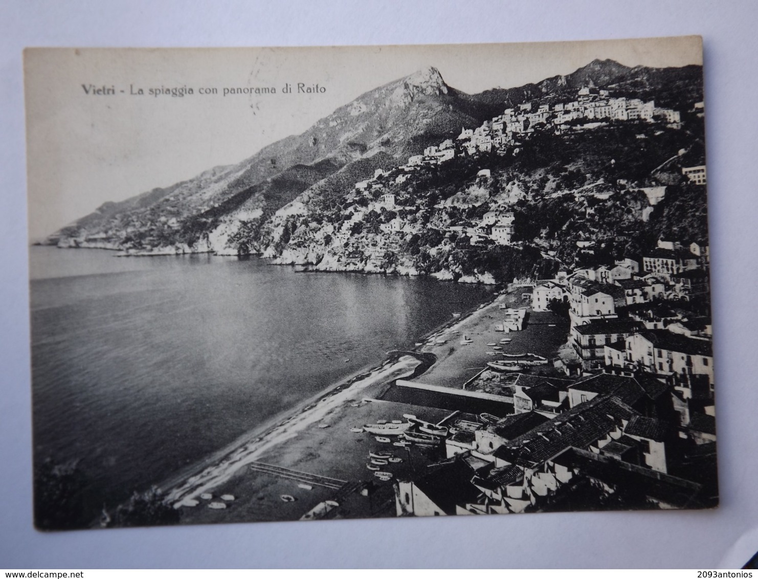 Q256 CARTOLINA Di VIETRI SUL MARE  SALERNO   VIAGGIATA - Salerno