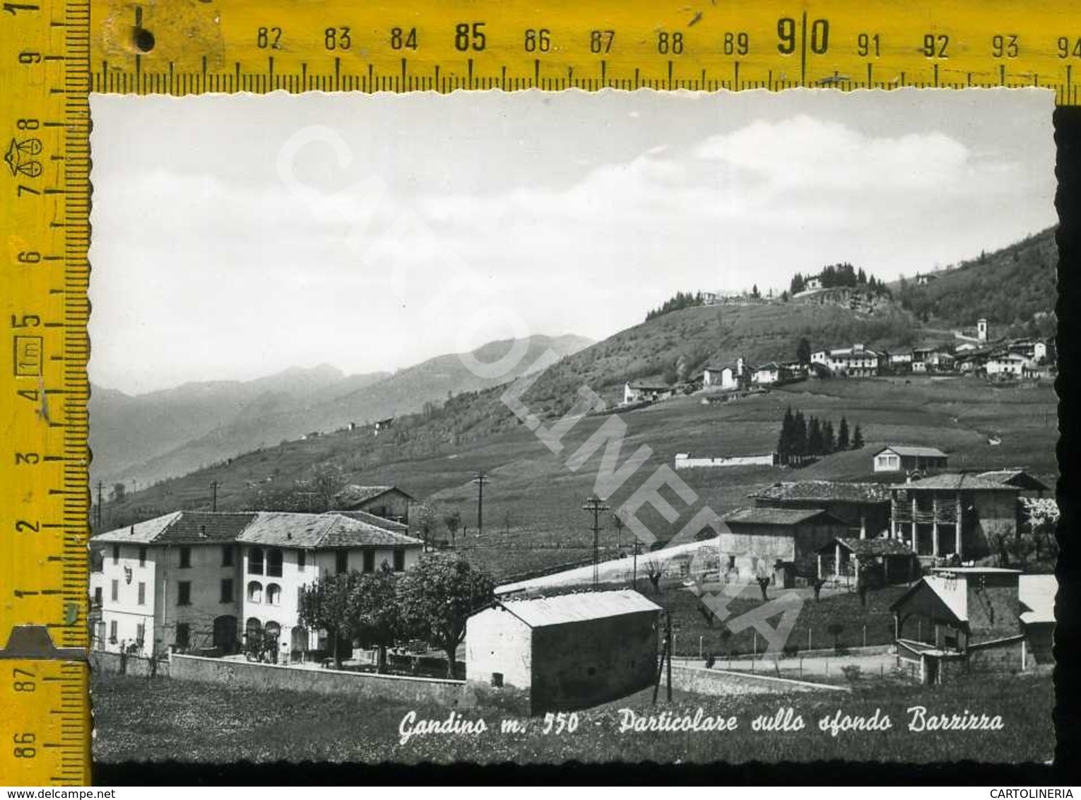 Bergamo Gandino Sullo Sfondo Barzizza - Bergamo