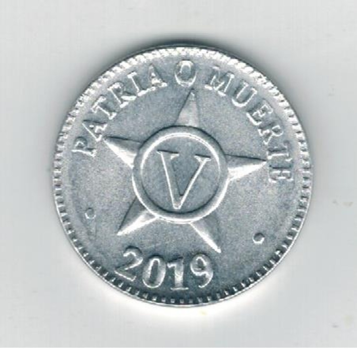 Cuba 5 Centavos MN, 2019, XF. - Cuba