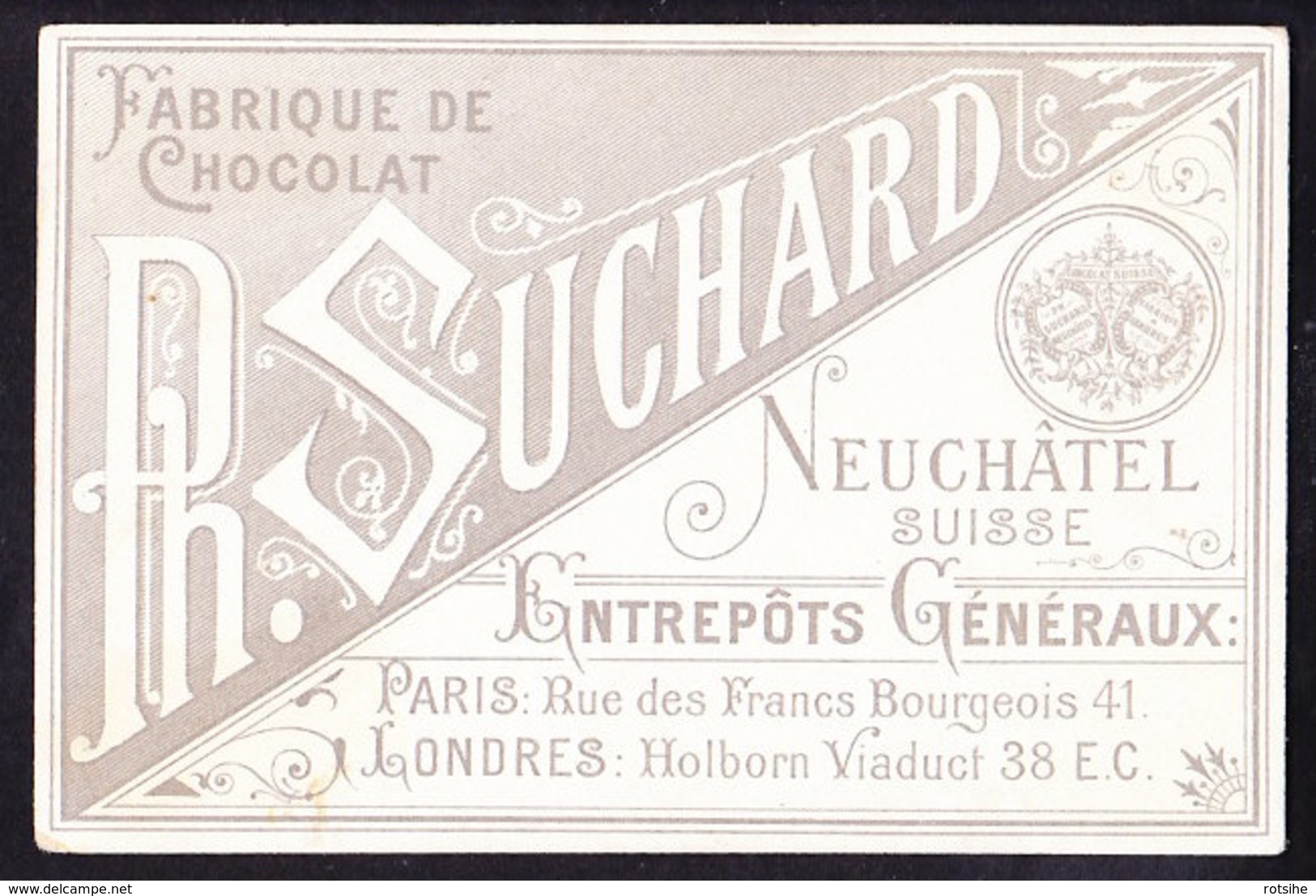 CHROMO Chocolat SUCHARD   +/- 1892  Serie 27   Contes De Fées  Sorcière  Hânsel Und Gretel    Trade Card Witch - Suchard