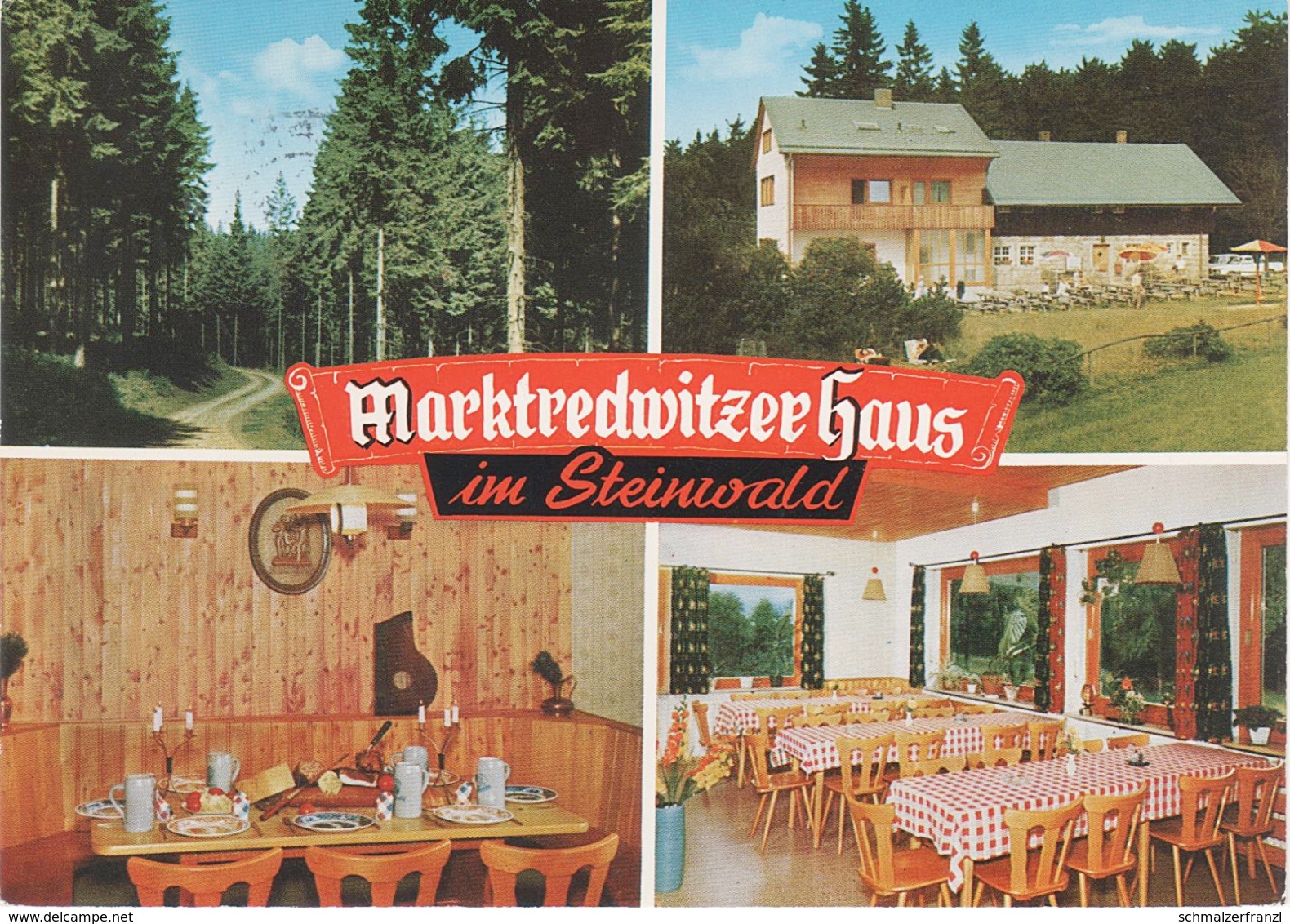 AK Berggasthof Marktredwitzer Haus Steinwald A Hohenhard Hard Poppenreuth Fuchsmühl Pullenreuth Waldershof Marktredwitz - Marktredwitz