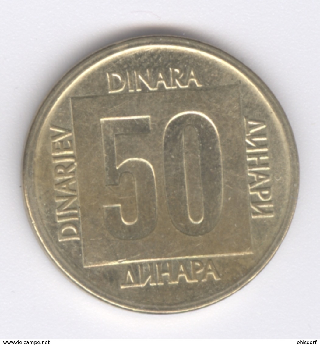 YUGOSLAVIA 1988: 50 Dinara, KM 133 - Yugoslavia