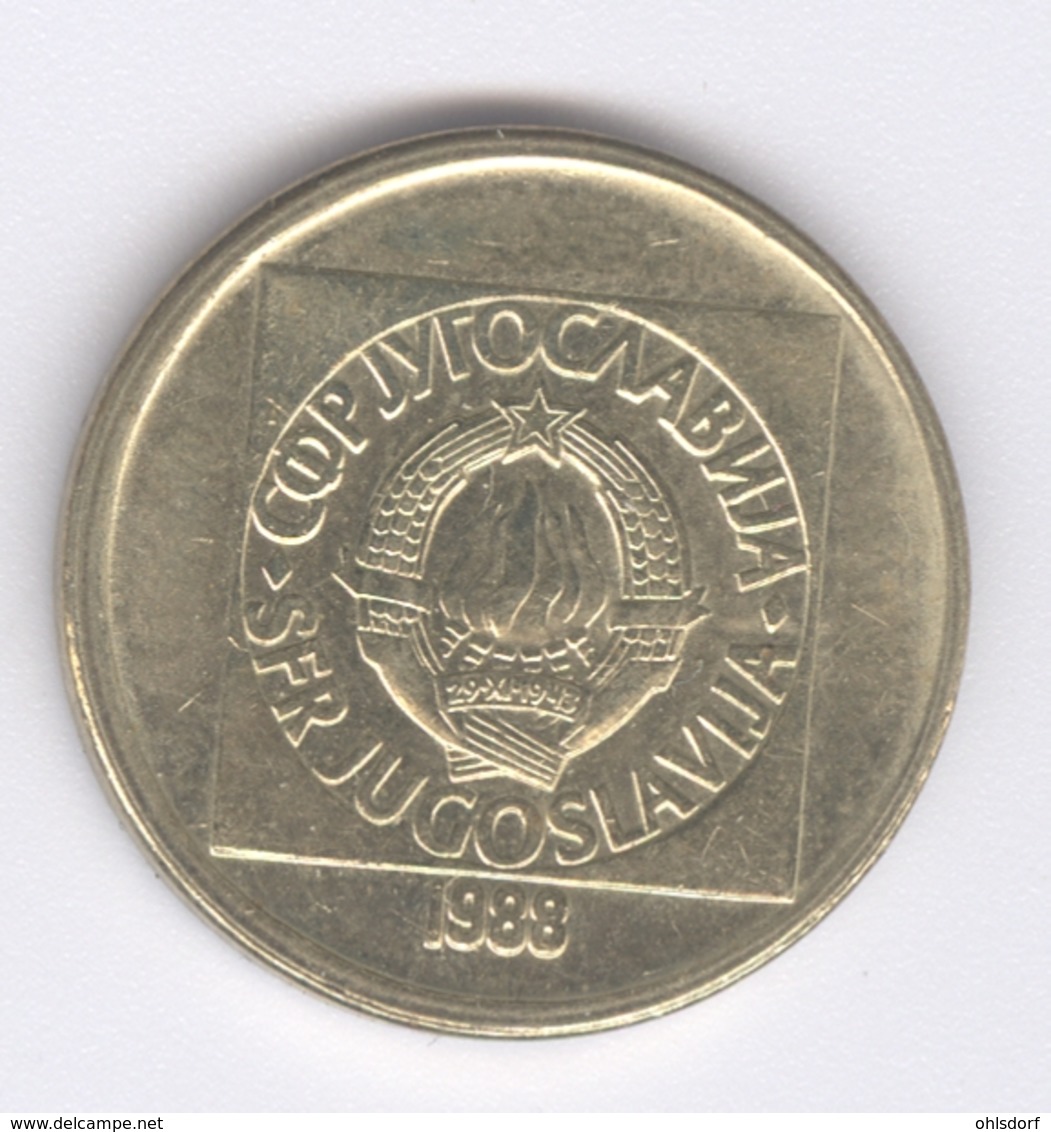 YUGOSLAVIA 1988: 50 Dinara, KM 133 - Yugoslavia