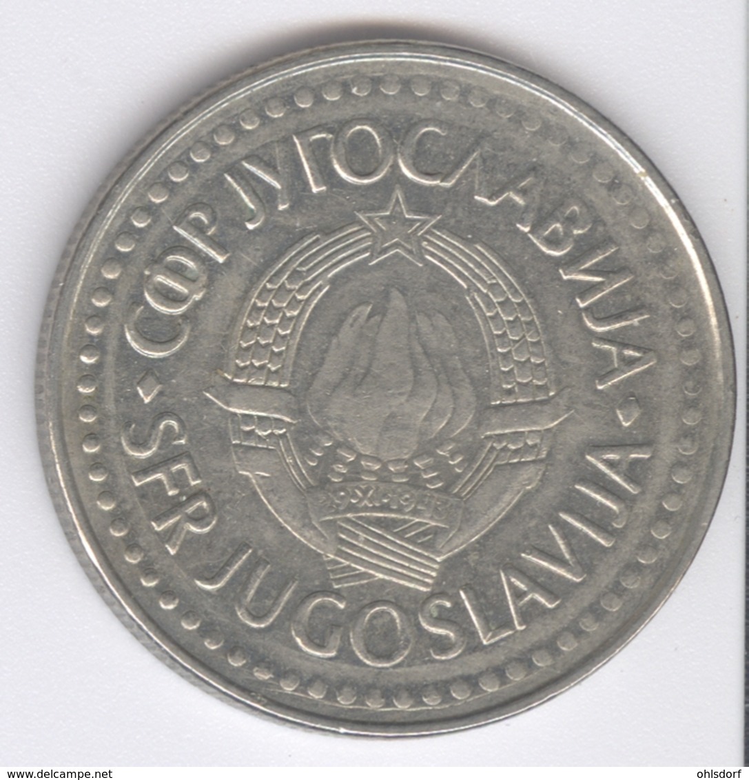 YUGOSLAVIA 1986: 100 Dinara, KM 114 - Jugoslawien