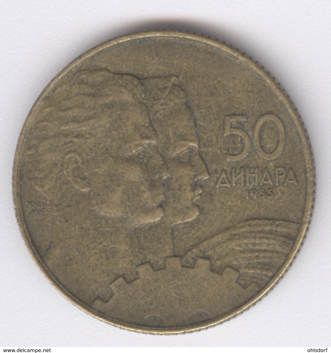 YUGOSLAVIA 1955: 50 Dinara, KM 35 - Yugoslavia