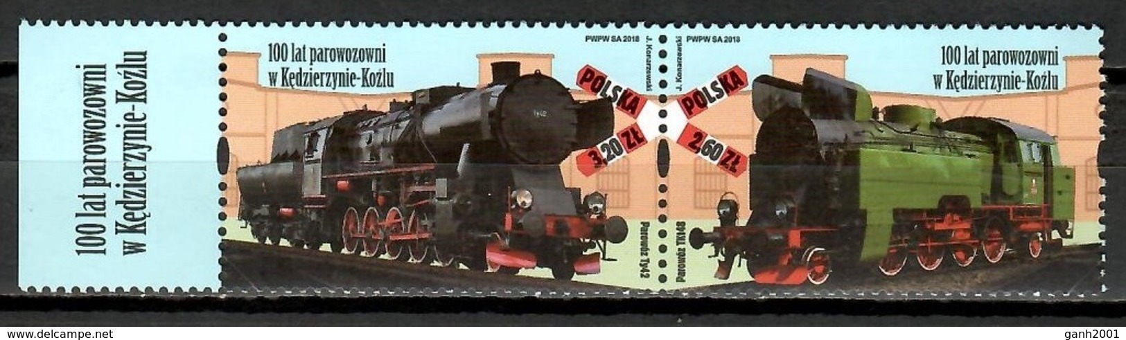 Poland 2018 Polonia / Trains Railways MNH Trenes Züge / Cu10600  4-29 - Trenes