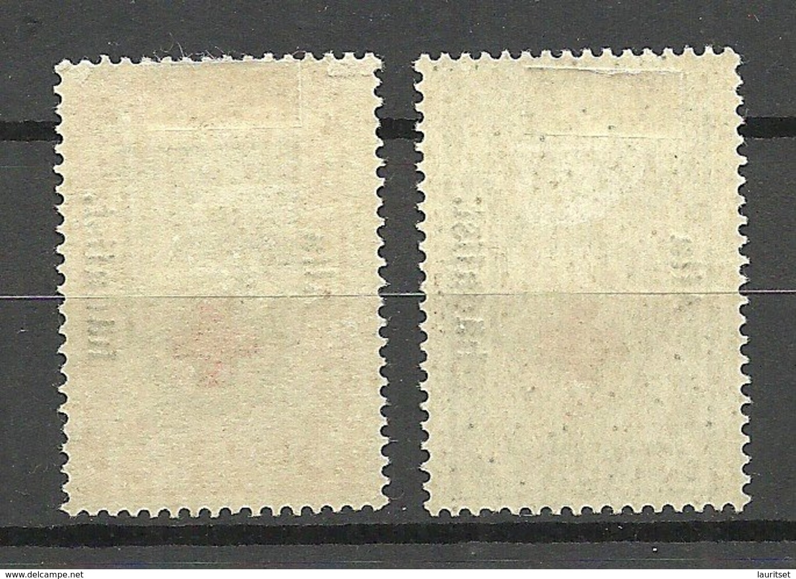 ESTLAND Estonia 1923 Michel 46 - 47 A * Incl. ERROR Abart At Mi 46 - Estland